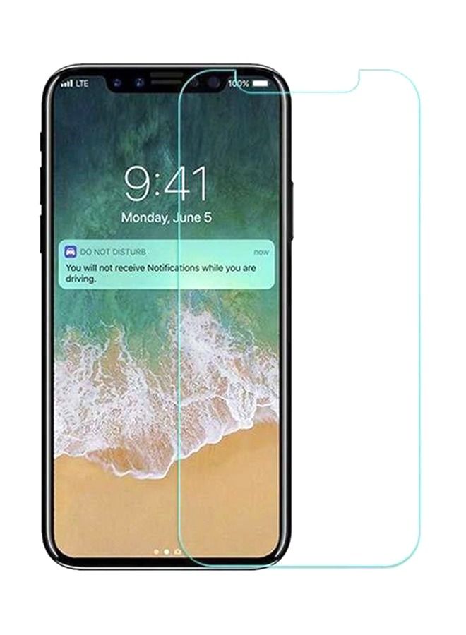 Tempered Glass Screen Protector For Apple iPhone X Clear