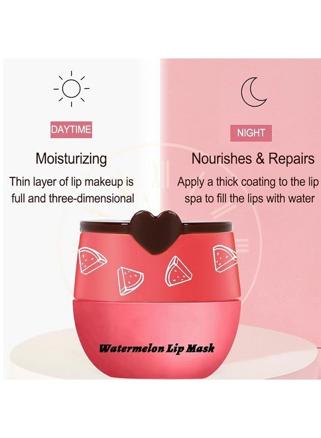 MinFei Bee Lip Balm Honey Pot,8PCS Lip Mask Overnight,Hydrating Prevention Dry and Cracked Lip Scrubs Exfoliator Lip Care,Moisturizing Lip Sleeping Mask Reduces Lip Lines  - Image 5