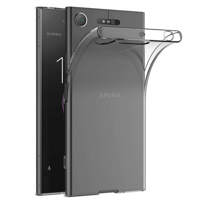 MaiJin Case for Sony Xperia XZ1 52 inch Soft TPU Rubber Gel Bumper Transparent Back Cover - Image 2