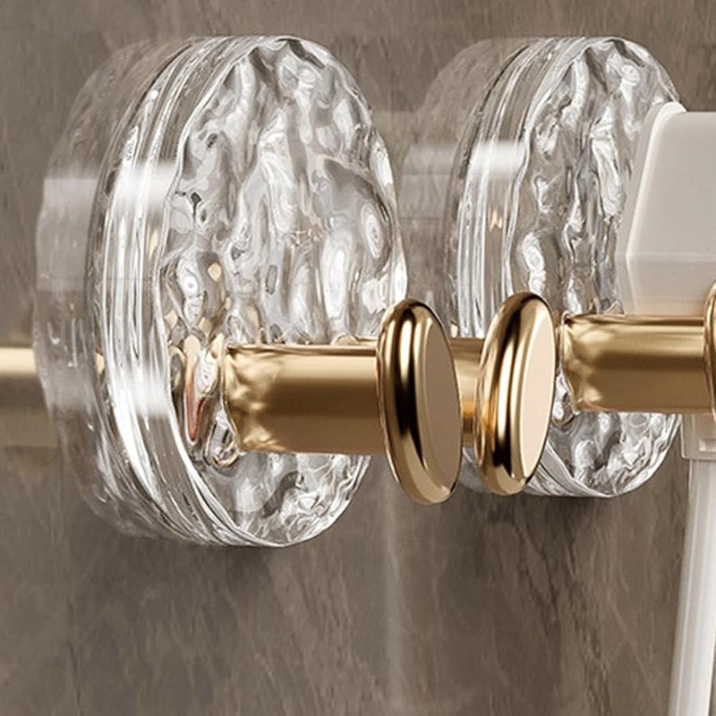 Pack of 4 Silver Adhesive Wall Hooks for Cable Management No Drill Damage Cord Organizers Home Office Use - Image 5