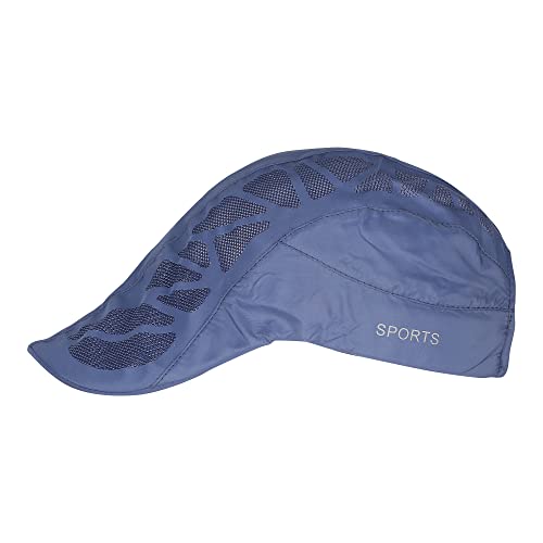 iSWEVEN Unisex Plastic, Polyester Cap (22LWC8013B_Blue_Free Size) - Image 4