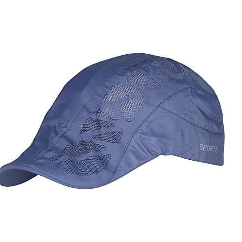 iSWEVEN Unisex Plastic, Polyester Cap (22LWC8013B_Blue_Free Size) - Image 5