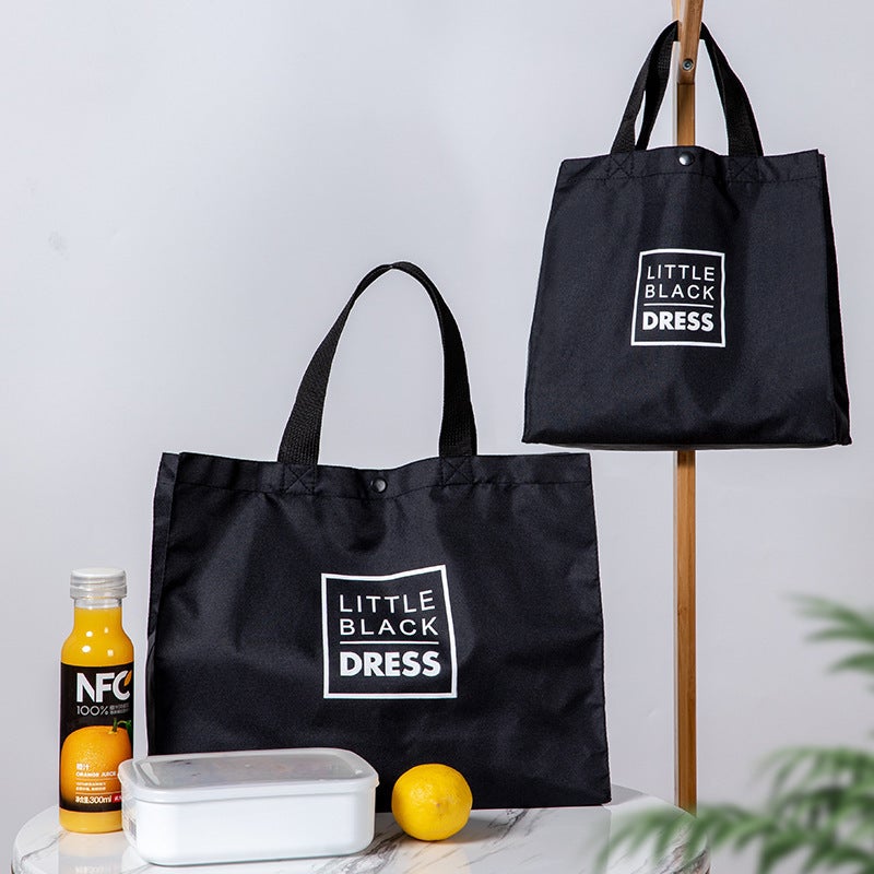 Foldable Oxford Cloth Shopping Bag Large Capacity Portable Handheld Tote - Image 1