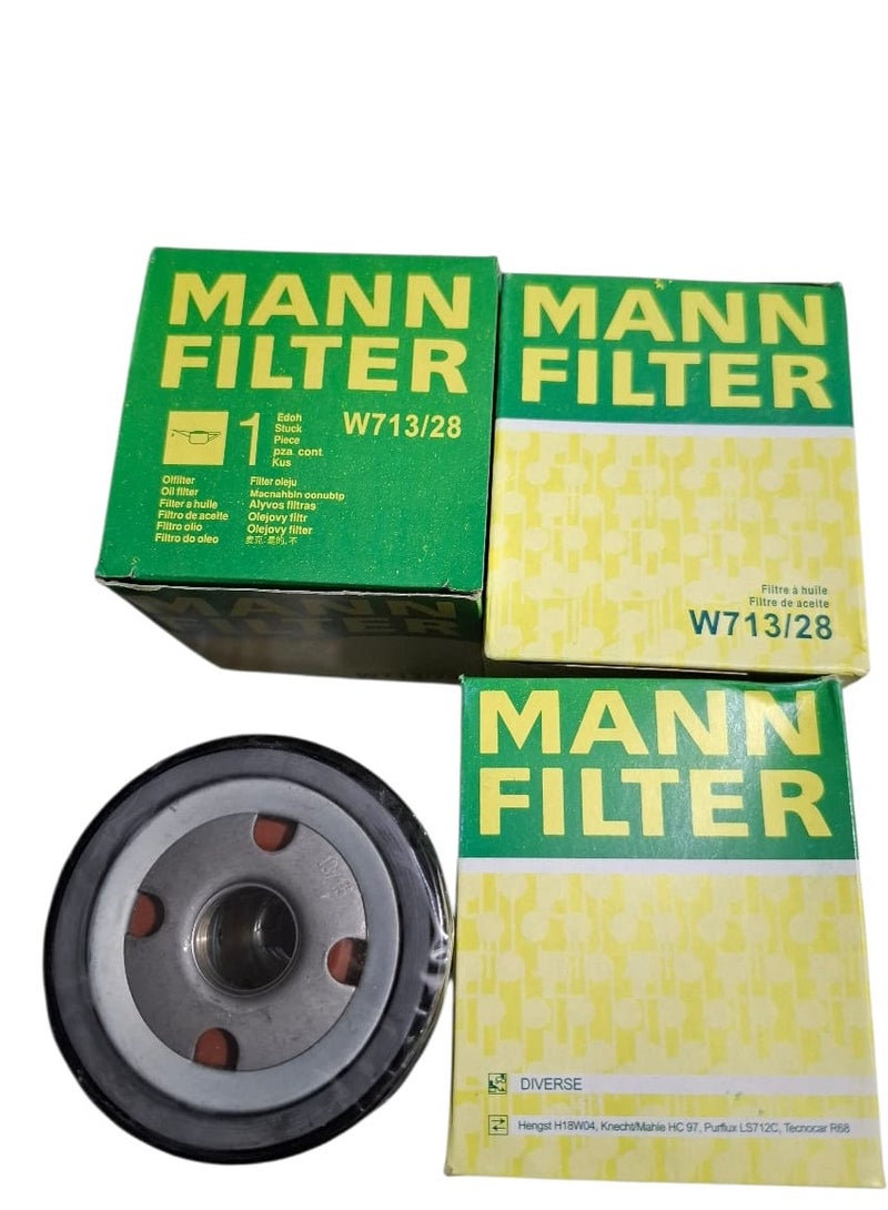 MANN FILTER Oil filter for MG5 and ZS cars . - Image 1