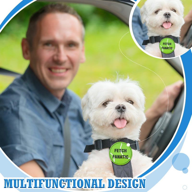 Solsew 12 Pcs Funny Tactical Dogs Patches for Harness Collar Service Hook Dog Vest Patches Sayings Set Proud Puppy Dad Mom Training Security Military Tactical Novelty Accessories Gifts - Image 5