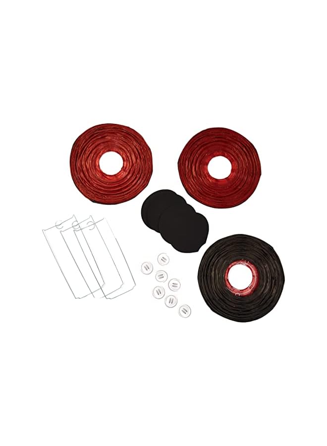 Amscan 243629 Mickey Mouse Hanging Lanterns 9.5 Inches Paper 3 Pcs - Image 2