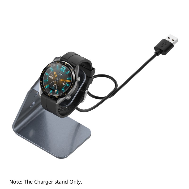 Magnetic Charger Stand Compatible with Huawei Smart Watch GT2/GT/GT2E/Honor GS PRO Aluminum Alloy USB Charging Cable Dock - Image 4