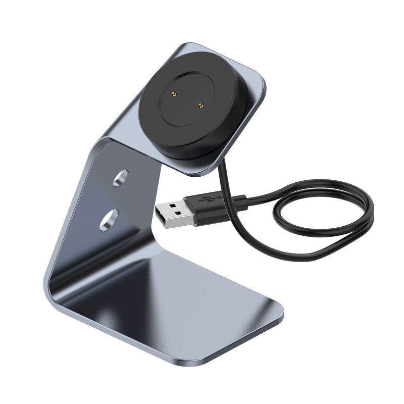 Magnetic Charger Stand Compatible with Huawei Smart Watch GT2/GT/GT2E/Honor GS PRO Aluminum Alloy USB Charging Cable Dock - Image 1