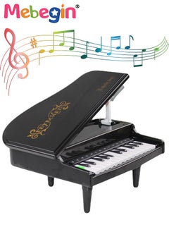 MEBEGIN 14 Keyboard Electronic Piano Toy, Mini Digital Piano Keyboard, Multifuctional Portable Musical Instrument Toy, Great Musical Learning Toy, Educational Learning Toy, Suitable for Beginner, 27*26*24.5cm  - Image 1