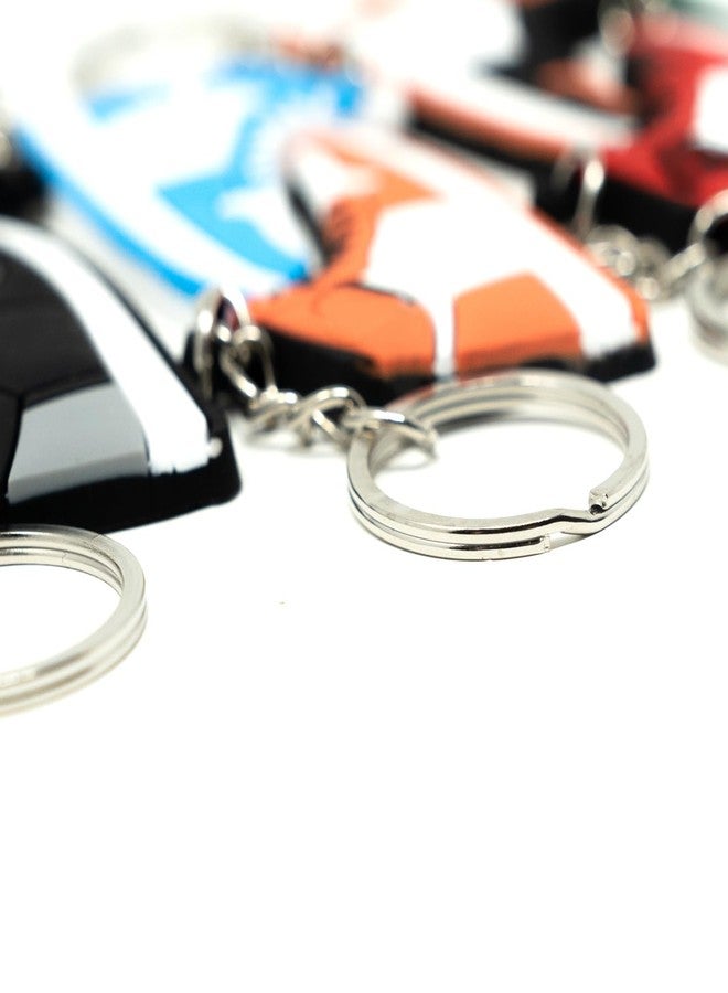 4Hrse - Retro Shoe Rubber Sneaker Keychains Birthday Party Favors Fun Gifts Hype Props Celebration Decoration Kids Mystery Goodie Bag Prizes (Retro Pack of 10) - Image 4