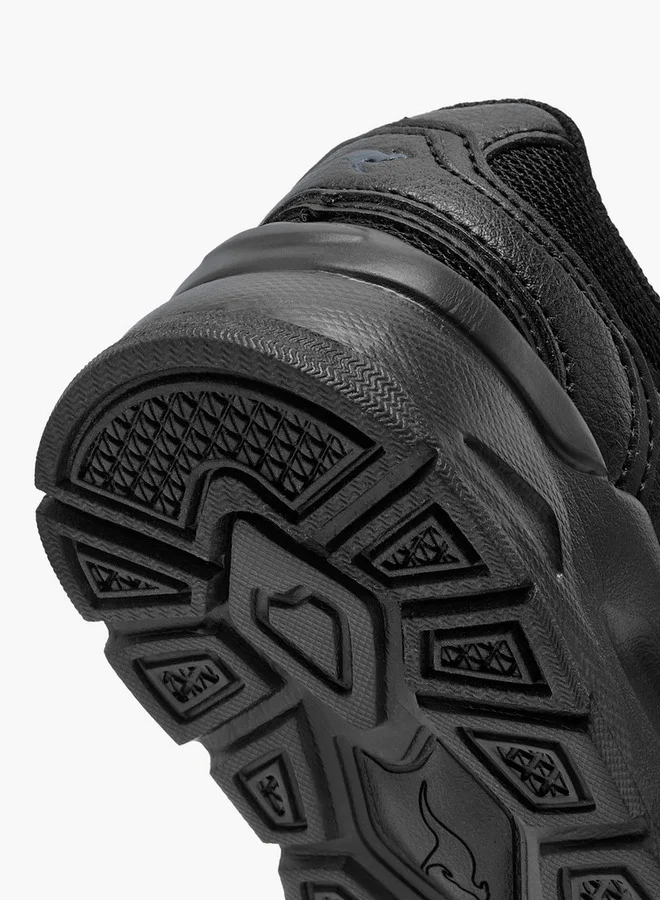 kangaROOS Kids' Logo Detail School Shoes with Hook and Loop Closure