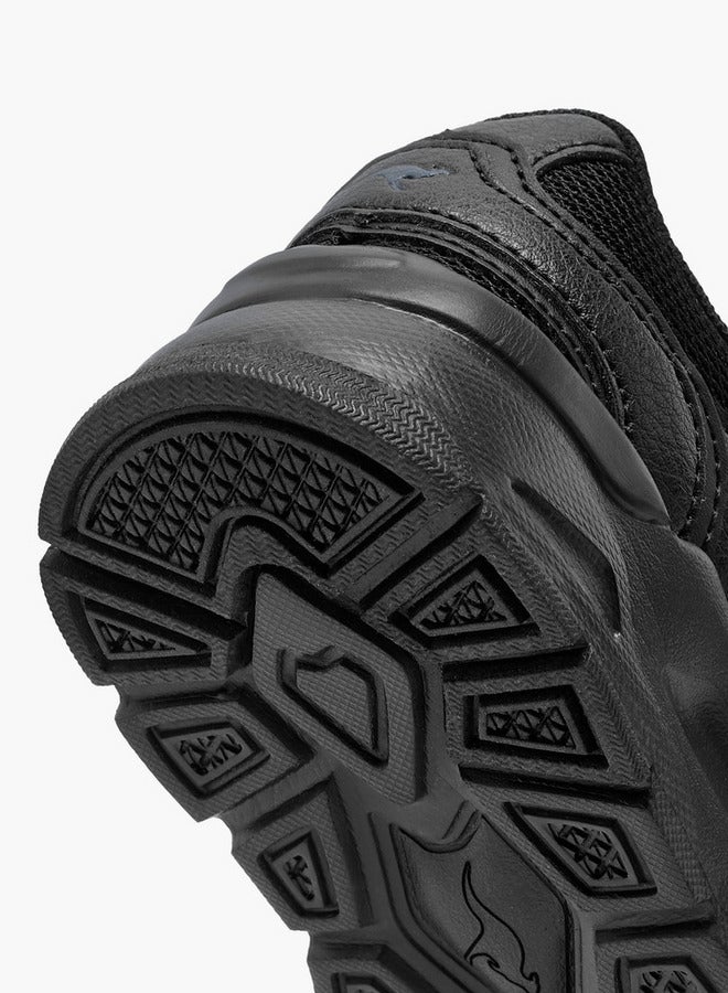 kangaROOS Kids' Logo Detail School Shoes with Hook and Loop Closure - Image 5