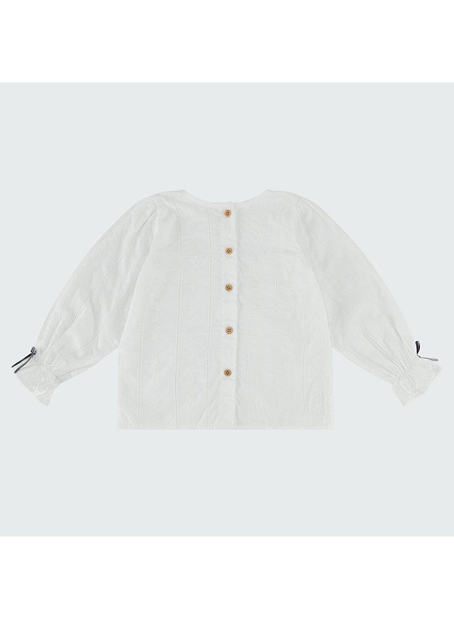 Gingi Store Samira Blouse White - Image 1