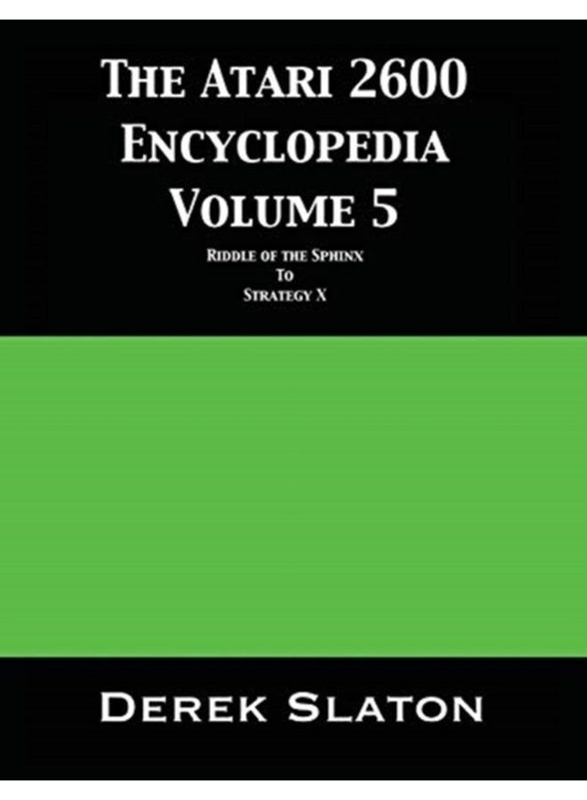 The Atari 2600 Encyclopedia Volume 5 5 - Paperback