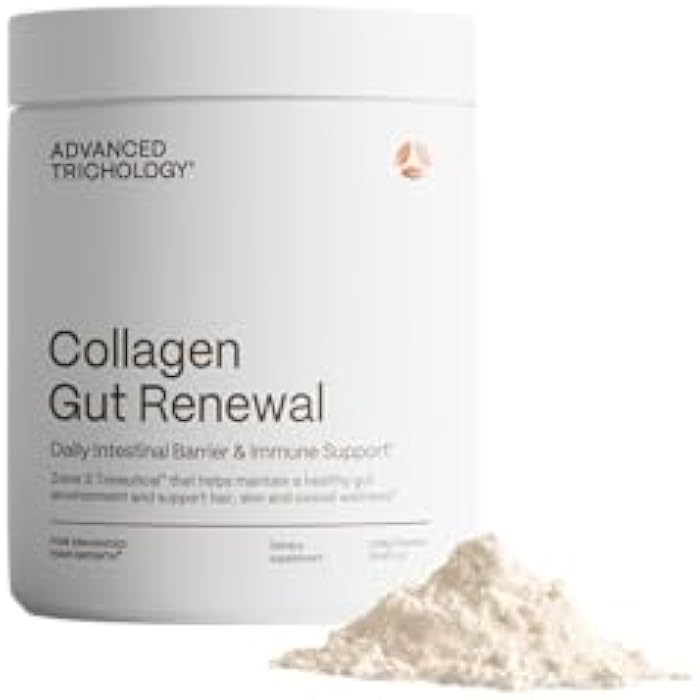 Advanced Trichology Collagen Gut Renewal | Collagen Peptides Powder with Prebiotic Fiber, Vitamin C & Magnesium | Gut Barrier, Digestive Regularity, Hair, Skin & Immune Support - Image 1