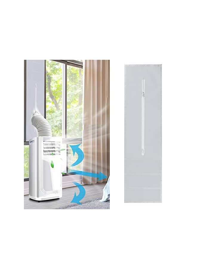 Raxoom Air Conditioner Window Seal Kit Window Seal Kit Window Vent Kit With Zip For Mobile Ac - Image 2