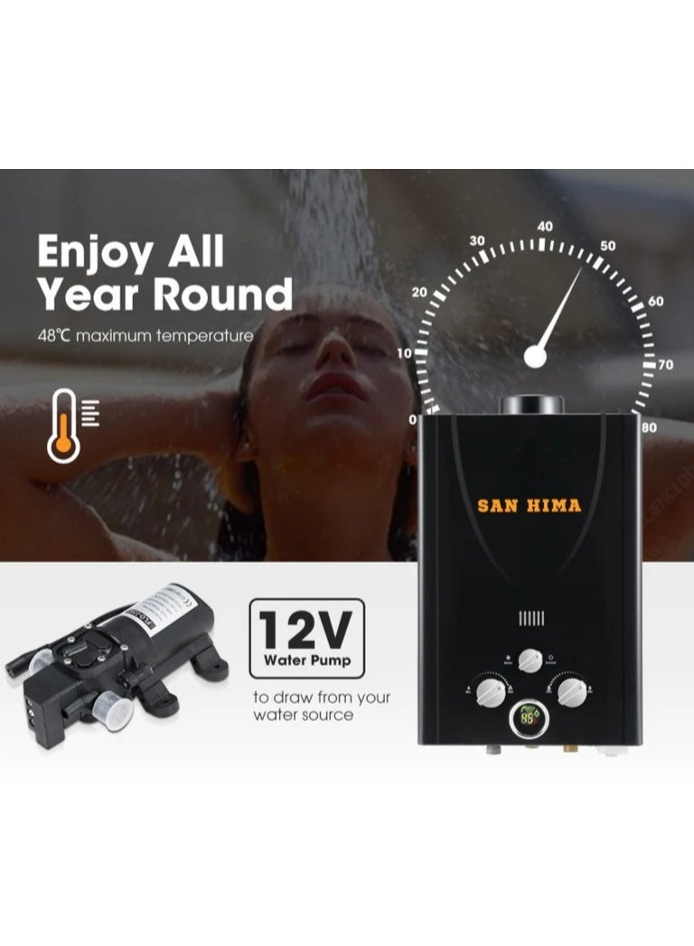 SAN HIMA Portable Gas Hot Water Heater - Image 2