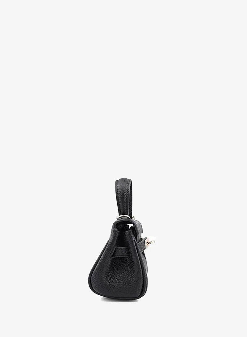 Cuple Black Tween Girls Structured Top Handle Bag for Women | Best Price UAE