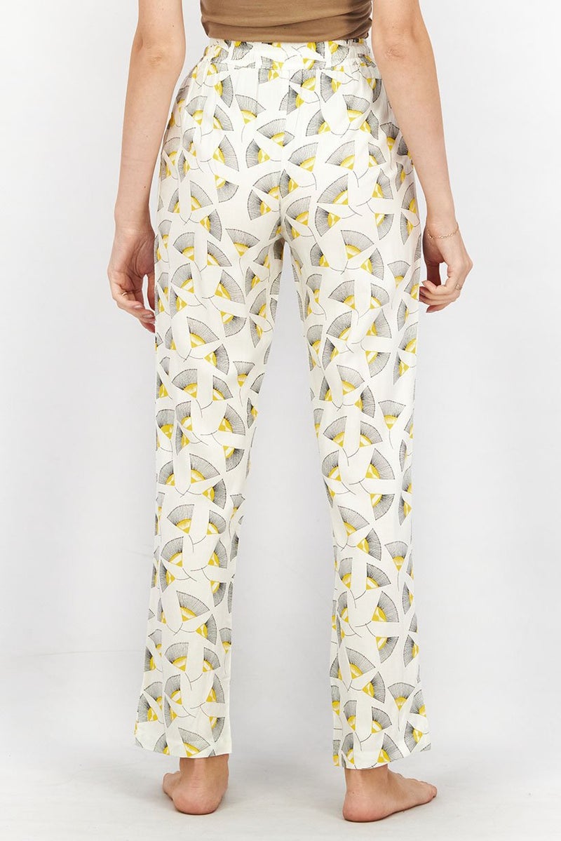 XOXO Women Allover Print Drawstring Pajamas, Multicolor - Image 2