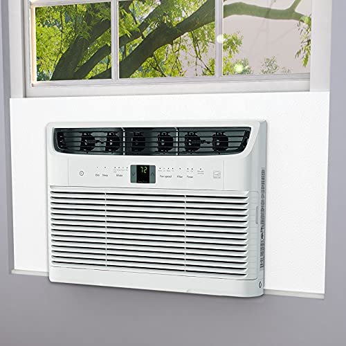 Pearwow Window Air Conditioner Surround Foam Insulation Panels,AC Side Insulating Sun Block for Summer and Winter - Image 1
