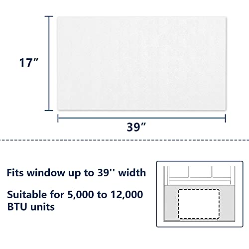 Pearwow Window Air Conditioner Surround Foam Insulation Panels,AC Side Insulating Sun Block for Summer and Winter - Image 2