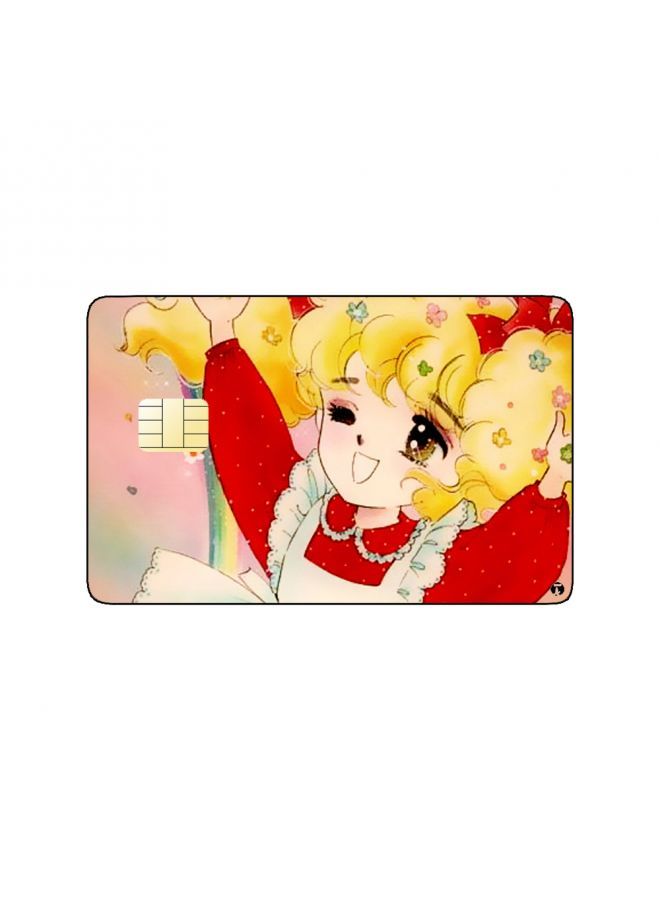 RKN PRINTED BANK CARD STICKER Hello Lady Lynn Anime - Image 2