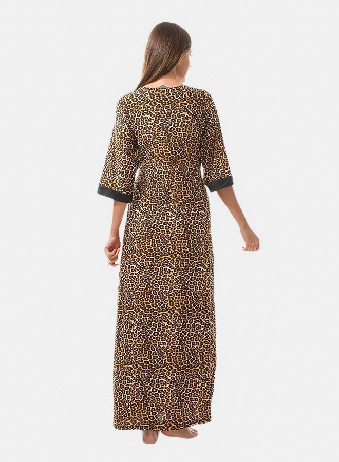 Samaa Galabia V-neck with half Sleeves - Image 3