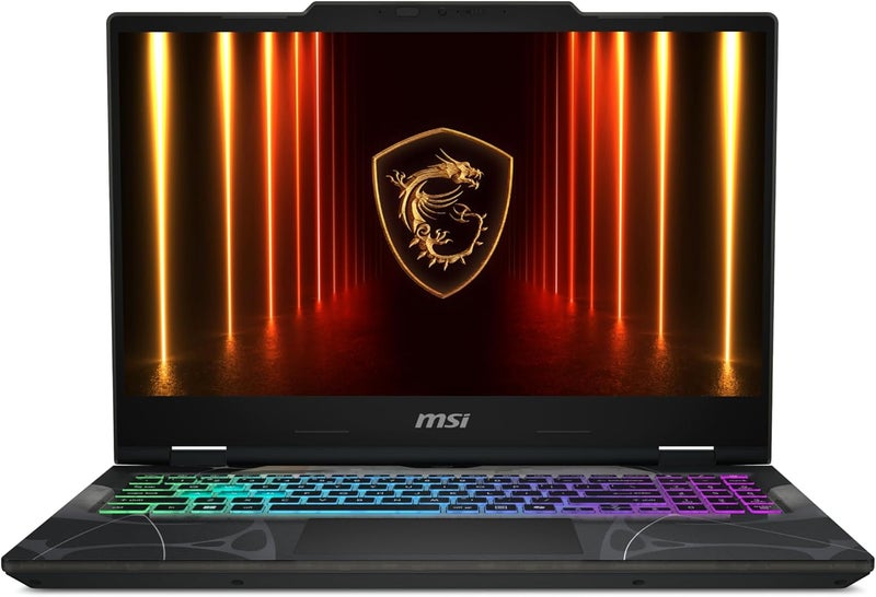 MSI Cyborg 15 (2025) Gaming Laptop Intel Core i7-13620H,15.6 Inch FHD 144Hz, 8GB Nvidia RTX 5060, 64GB RAM, 1TB SSD Windows 11 Home, RGB English/Arabic Keyboard, Translucent Black english Translucent Black - Image 1
