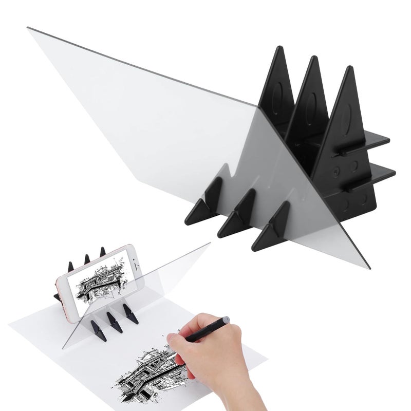 hinbkenla Optical Drawing Board Projector,Tracing Projector,Optical Image Drawing Board,Art Projector For Tracing,Portable Image Tracing Board,Drawing Projector For Kids Artist Students Beginners Sketch Wizard - Image 1