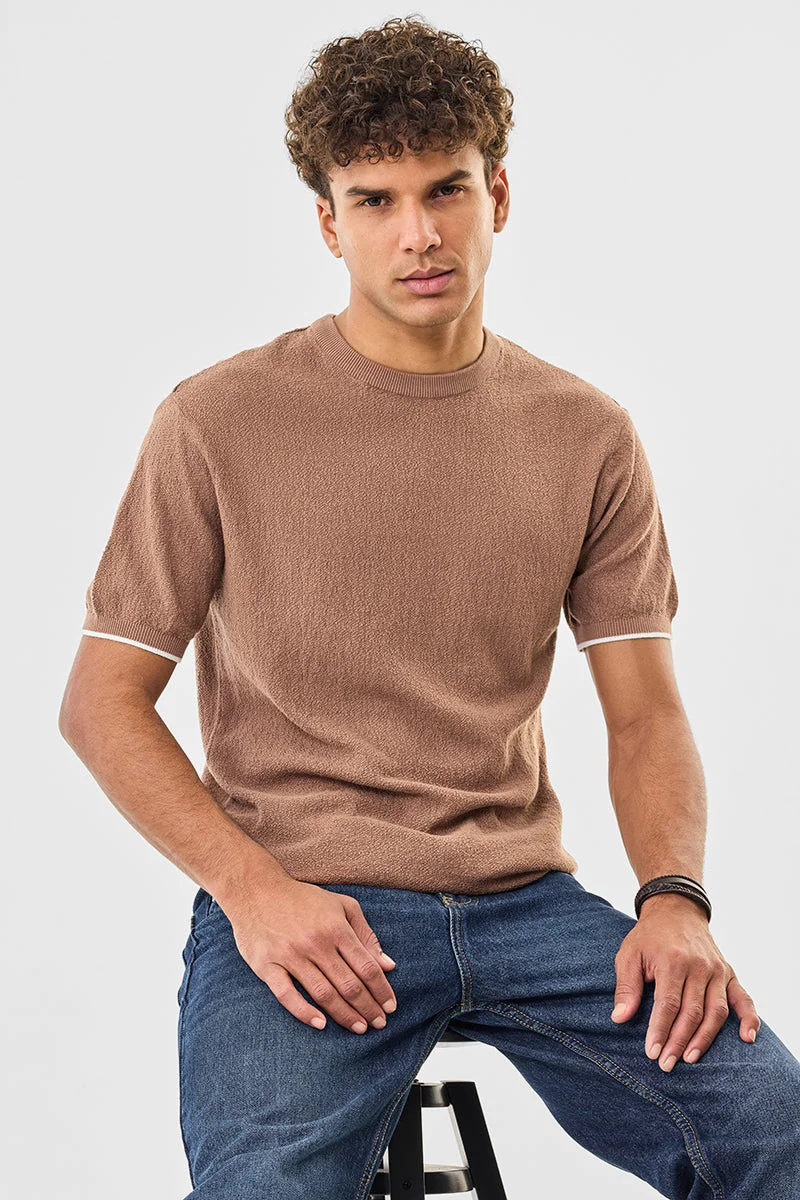 SNITCH Core Lab 100% Cotton Regular Fit T-Shirt