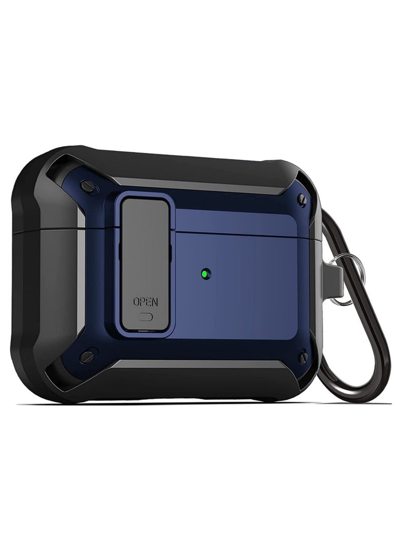 BGM - Upgraded [Secure Lock] Armor Airpod Pro Case, Fibuntun Shockproof AirPods Pro Cover Cool iPod Pro Case Designed for Apple Air Pod Wireless Pro Cases for Men Women - Image 1