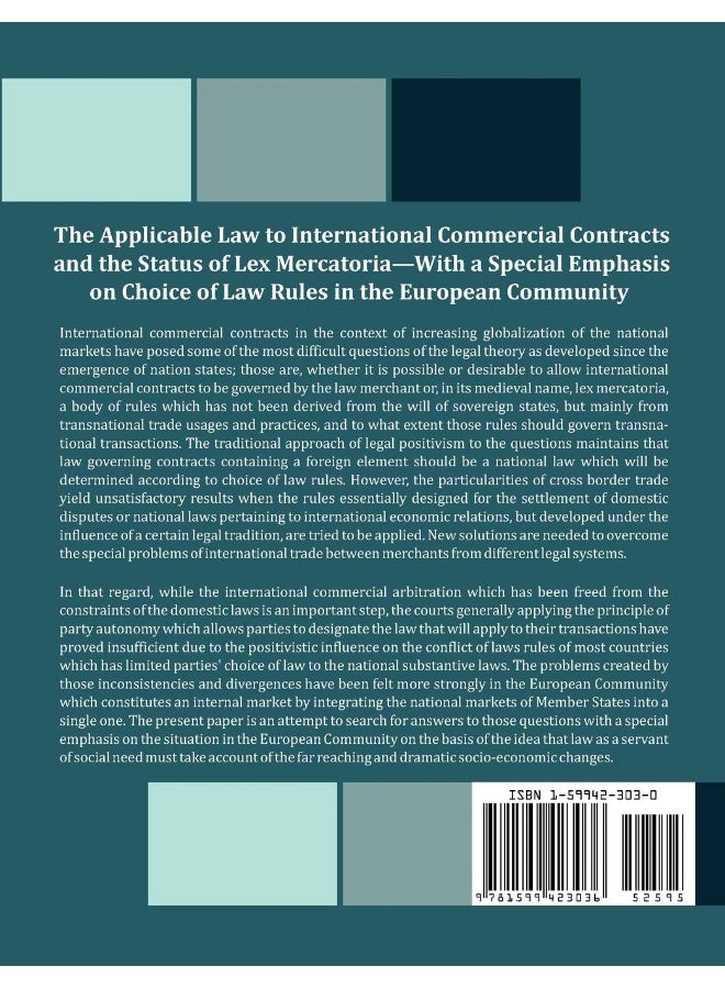 The Applicable Law to International Commercial Contracts and the Status of Lex Mercatoria - With a Special Emphasis on Choice of Law Rules in the Euro - Image 2