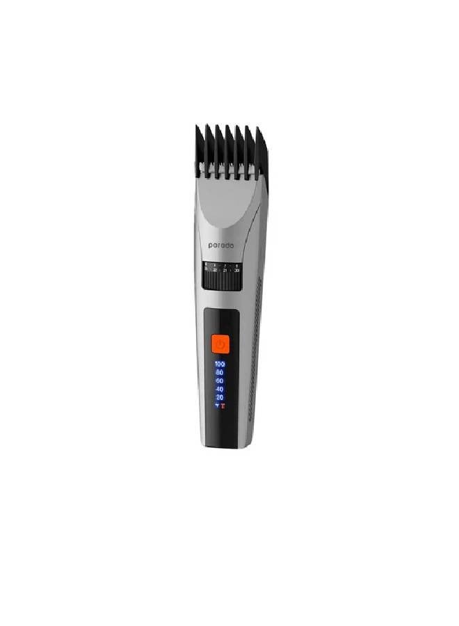 Porodo LifeStyle Rechargeable LED display Hair Clipper With Two Cutting Modes 1200mAh - Image 1
