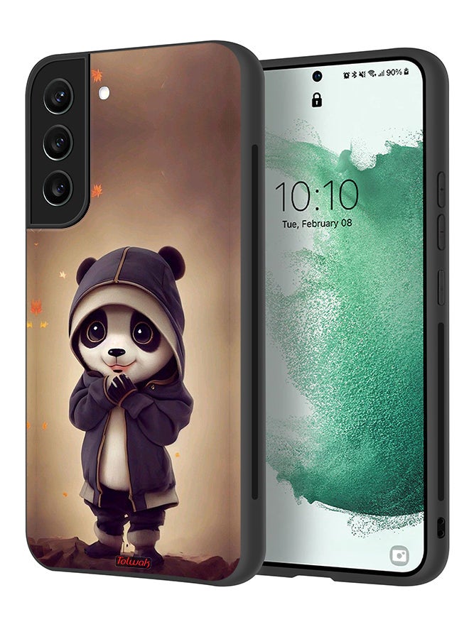 Tolwak Samsung Galaxy S21 FE 5G Protective Case Cover Cute Little Panda - Image 1