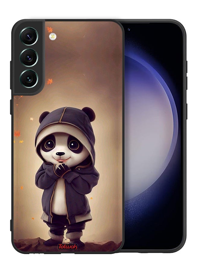 Tolwak Samsung Galaxy S21 FE 5G Protective Case Cover Cute Little Panda - Image 2