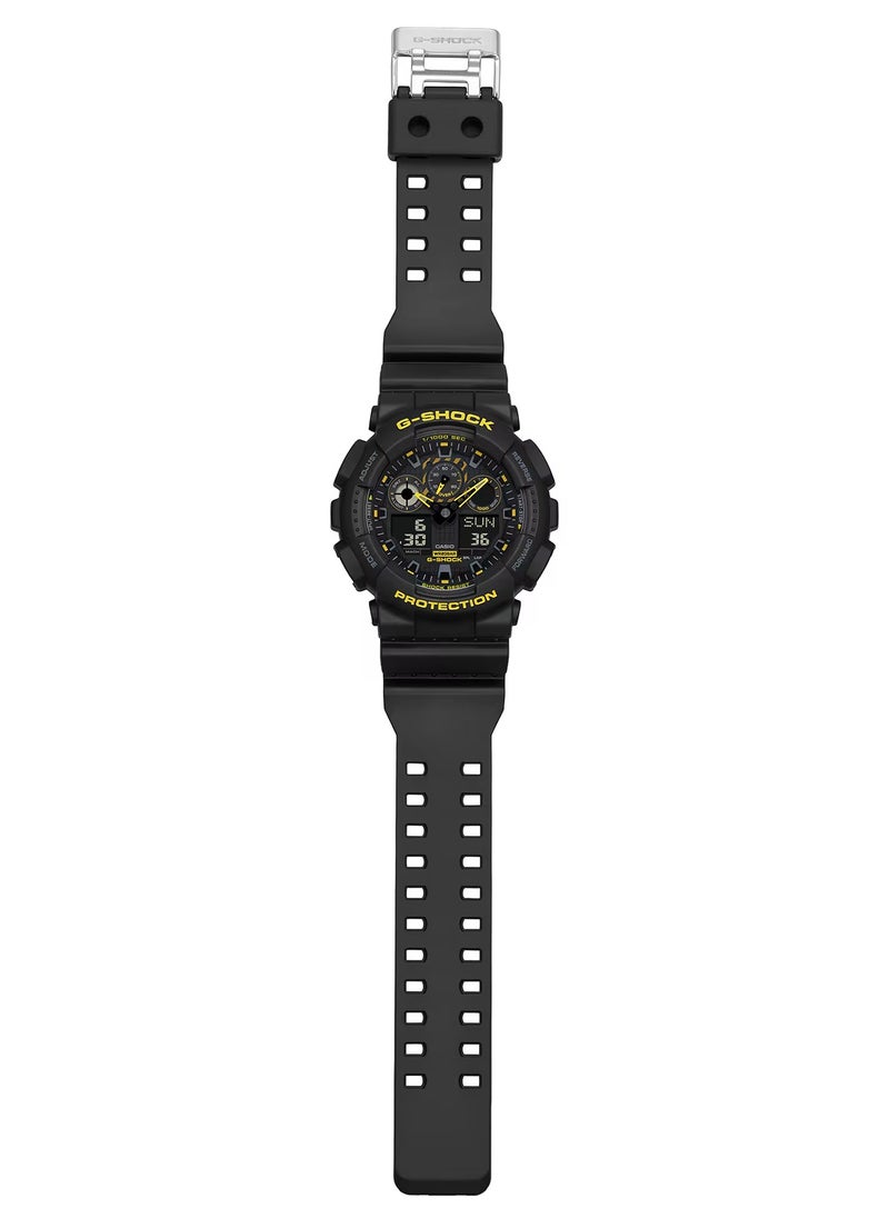 G-SHOCK - Analog+Digital Resin Band Watch GA-100CY-1ADR - Image 1