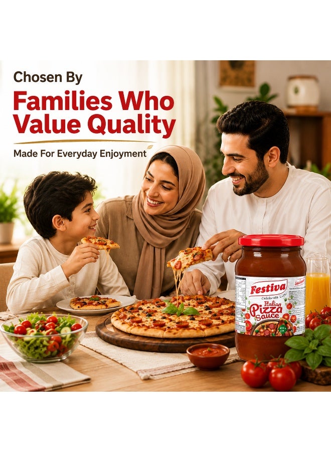 Festiva Pizza Sauce 410g - Rich Tomato Cooking Sauce for Pizza, Pasta, Sandwiches and Snacks - Dip and Spread - Image 5