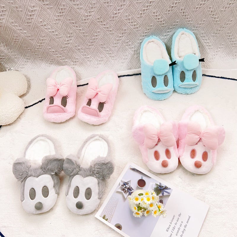 Cartoon Cute Girl Heart Shoes Melody Little White Dog Little Devil Pudding Dog Baotou Home Floor Slippers - Image 3