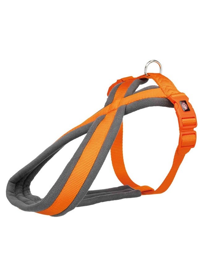 تريكسي حزام تجوال ممتاز للكلاب | مصنوع من حشوة من الصوف، وقابل للتعديل، وخفيف الوزن | حلقة D قوية تحافظ على الحزام والمقود في مكانهما XS-S 30-55 سم/15 مم بابايا