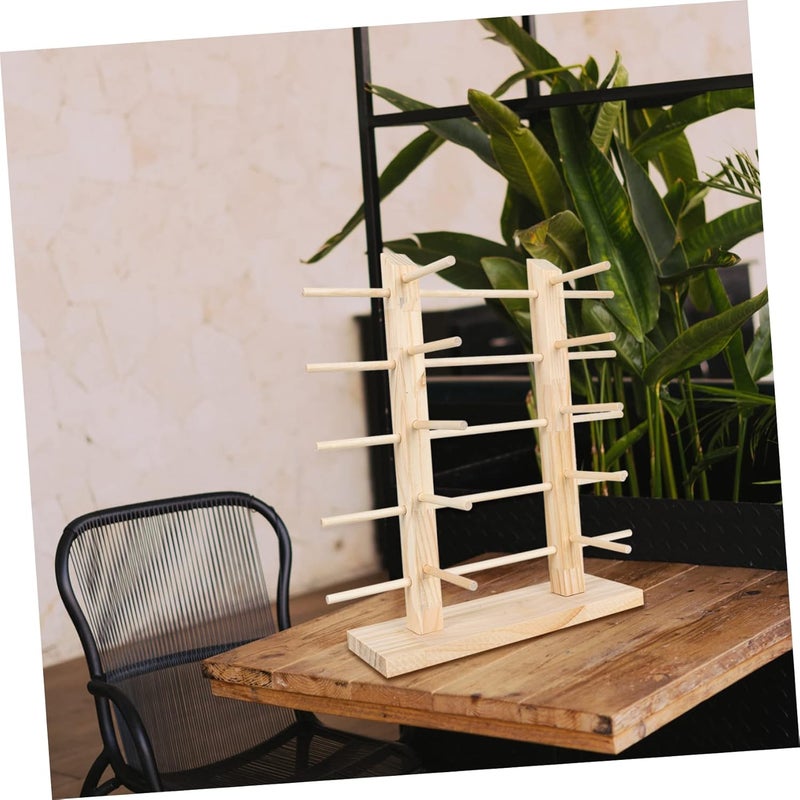 ABOOFAN 1Pc Glasses Display Rack Sturdy Sunglasses Holder for Home Easy Assembly Elegant Design for Eyeglasses Sunglasses Storage - Image 5