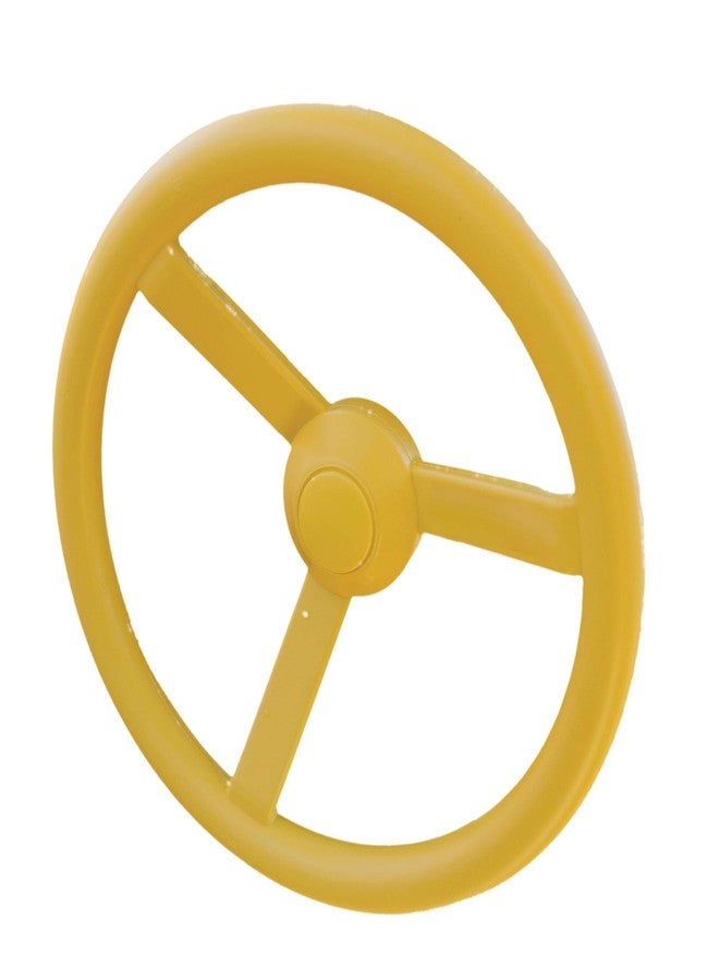 Gorilla Playsets 07-0004-Y Steering Wheel Swing Set Attachment with 12.5" Diameter, Yellow with Mounting Hardware - Image 5