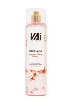 VAI Naturals Japanese Cherry Blossom Body Mist 250ml  - Image 1