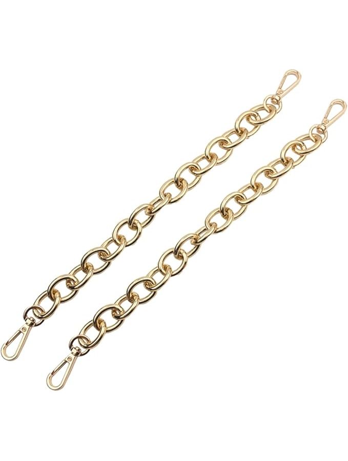 Golden Golden Antique Replacement Iron Chain Handbag Strap Accessories Durable Handle for DIY Craft Handbags Luggage - Image 1