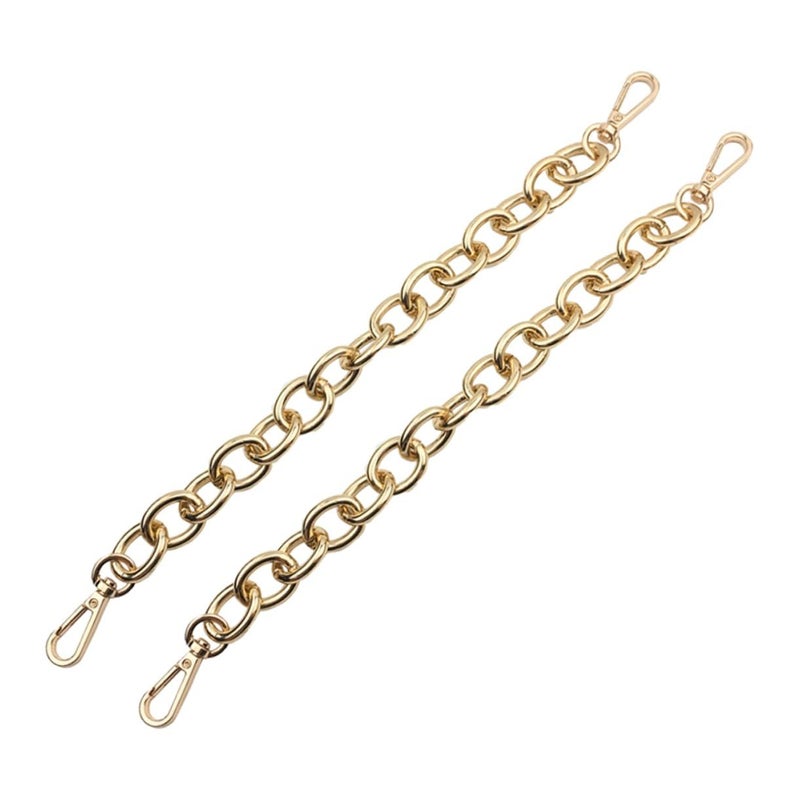 Golden Golden Antique Replacement Iron Chain Handbag Strap Accessories Durable Handle for DIY Craft Handbags Luggage - Image 2