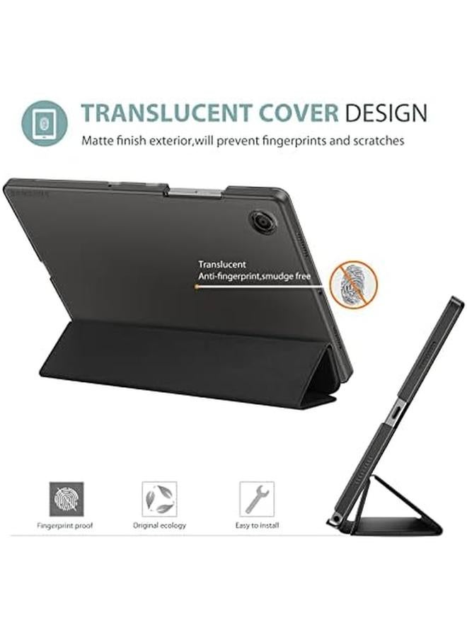 Procases Galaxy Tab A8 10.5 Inch Case With Screen Protector Slim Stand Hard Shell Protective Smart Cover For Samsung Tab A8 10.5" Tablet 2022 Release Sm X200 X205 X207 Black - Image 3