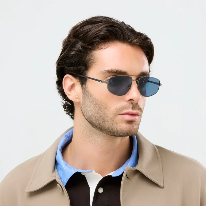 بلاك أوت نظارة شمسية BlackOut LEE Aviator بإطار كامل