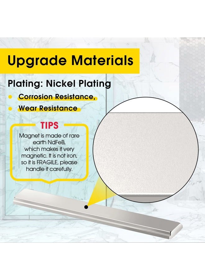 AQDD Shower Door Magnet - 2-1/2" Replacement Magnets for Sliding and Swing Shower Doors, Suitable for Glass Doors - Image 3