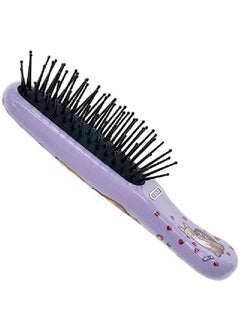 KENT Arth1 Baby Hair Brush Hair Brush For Kids Small Brushes For Hair And Travel Brush Hair Detangler With Nonscratch Nylon Bristles For Gentle Detangling Arthedz (Mischievous Cats Pattern)  - Image 2