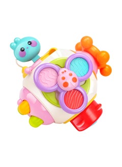 Y&D Busy Cube for Toddlers1-3, Sensory Activity Spinner Toy Baby Board Montessori Travel Essential Toys 1 2 3 year old Kids on the Go  - Image 1