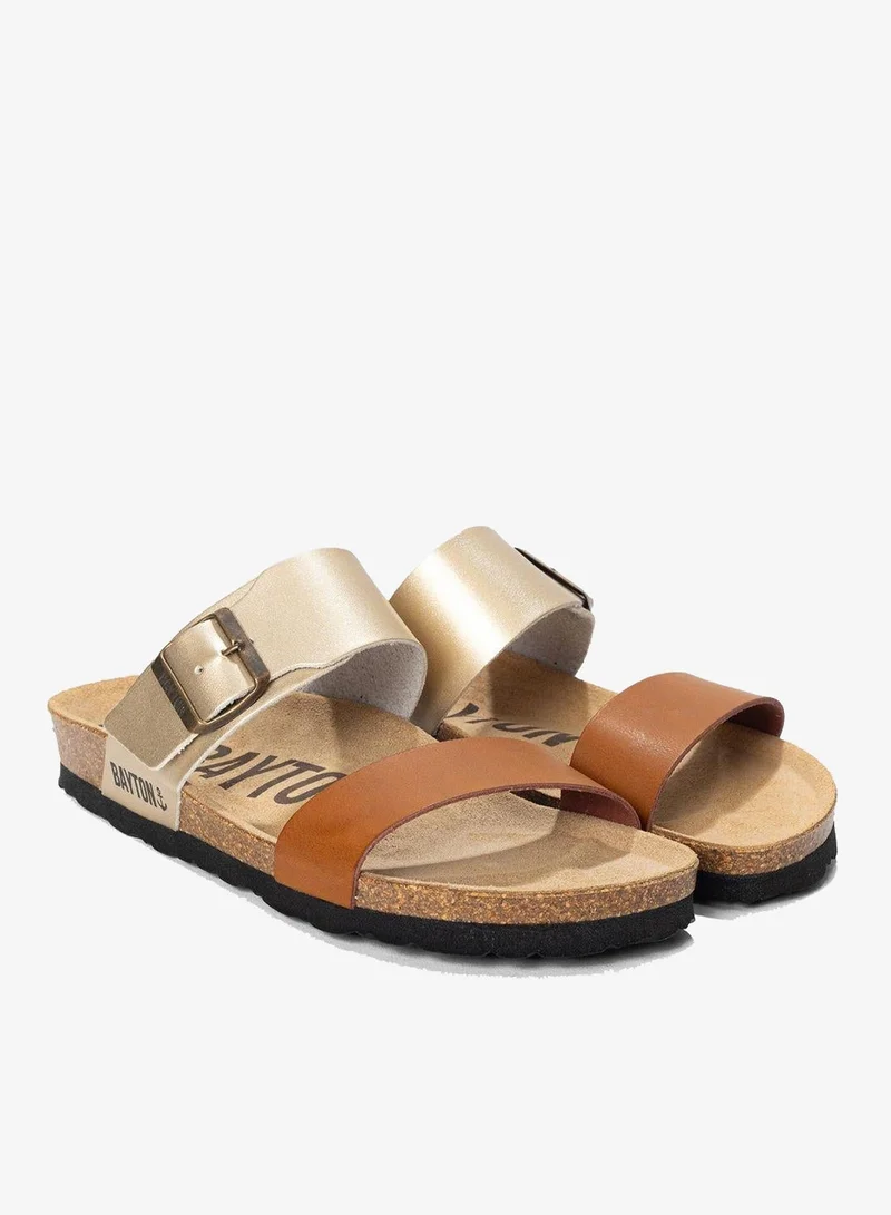 BAYTON Valence Double Strap Flat Sandals
